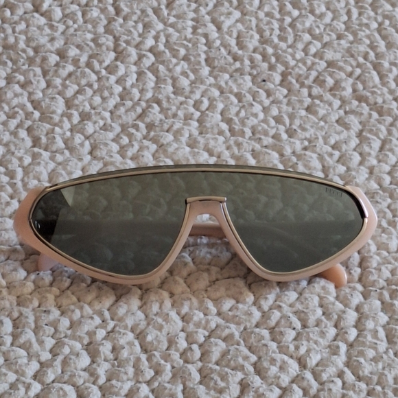 EMILIO PUCCI EP0043 Sunglasses In Shiny Pink / Smoke Mirror Org $298